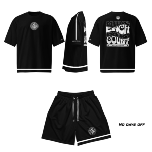 Endure Set (T-Shirt + Shorts) black