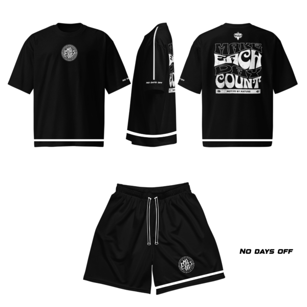 Endure Set (T-Shirt + Shorts) black