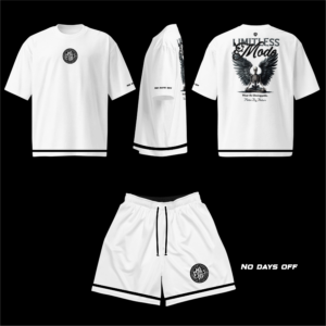 Endure Set (T-Shirt + Shorts) White