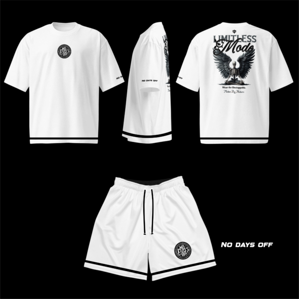 Endure Set (T-Shirt + Shorts) White