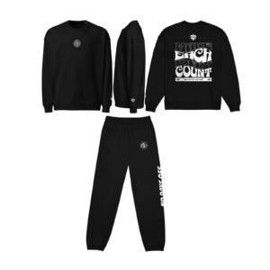 Limitless Mode Tracksuit (Sweatshirt + Joggers) Black